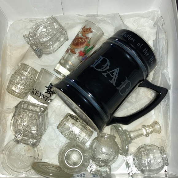 Beer stein and shot Glasses - Picture 7 of 7